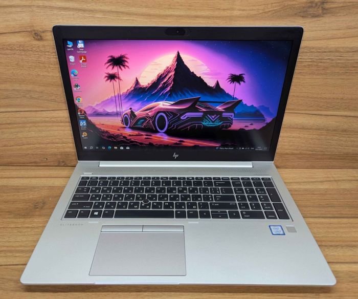 Ультрабук HP EliteBook 850 G6 / 15.6" (1920x1080) IPS / Intel Core i5-8265U (4 (8) ядра по 1.6 - 3.9 GHz) / 16 GB DDR4 / 1000 GB SSD / Intel UHD Graphics 620 / Fingerprint / WebCam / Windows 10 б/в - зображення 2