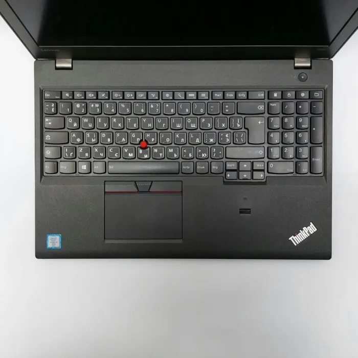 Ноутбук Lenovo ThinkPad T560 / 15.6" (1920x1080) IPS / Intel Core i7-6600U (2 (4) ядра по 2.6 - 3.4 GHz) / 16 GB DDR4 / 256 GB SSD / nVidia GeForce 940MX, 2 GB GDDR5, 64-bit / WebCam б/в - зображення 3