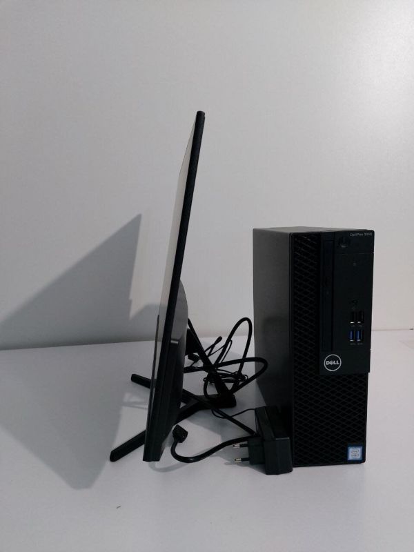 Комплект ПК: комп'ютер Dell OptiPlex 3050 SFF / Intel Core i5-7500 (4 ядра по 3,4 - 3,8 ГГц) / 16 ГБ DDR4 / 512 ГБ SSD / Intel HD Graphics 630 / DVD-ROM + Монітор Prologix P2525HF / 25" (1920x1080) IPS / VGA, HDMI б/в - зображення 4