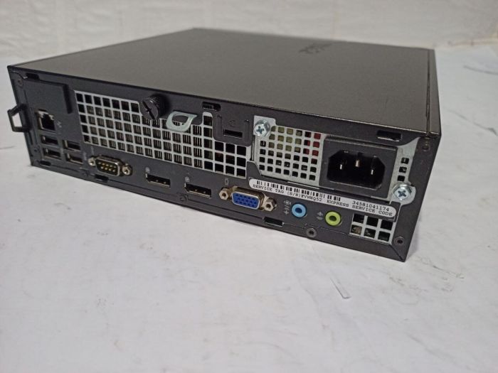 Неттоп Dell Optiplex 9020 USFF / Intel Core i3-4330T (2 (4) ядра по 3.0 GHz) / 8 GB DDR3 / 240 GB SSD / Intel HD Graphics 4600 / DVD-ROM б/в - зображення 4