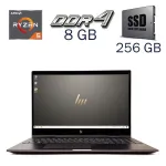 Ноутбук-трансформер HP Envy X360 15-cp0053cl / 15.6" (1920x1080) IPS Touch / AMD Ryzen 5 2500U (4 (8) ядра по 2.0 - 3.6 GHz) / 8 GB DDR4 / 256 GB SSD / AMD Radeon RX Vega 8 Graphics / WebCam б/в