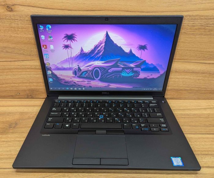 Ультрабук Dell Latitude 7480 / 14" (1366x768) TN / Intel Core i5-7300U (2 (4) ядра по 2.6 - 3.5 GHz) / 8 GB DDR4 / 256 GB SSD / Intel HD Graphics 620 / WebCam / HDMI / Windows 10 б/в - зображення 2