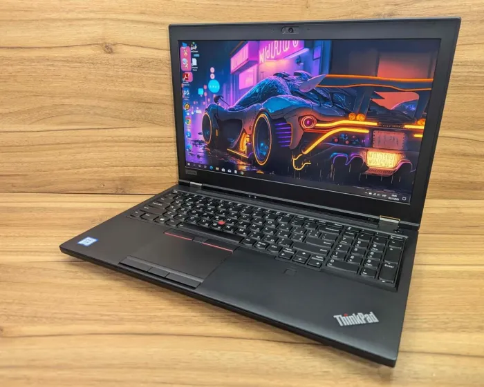 Мобільна робоча станція Lenovo ThinkPad P52 / 15,6" (1920x1080) IPS / Intel Xeon E-2176M (6 (12) ядер по 2,7 - 4,4 ГГц) / 32 ГБ DDR4 / 512 ГБ SSD / nVidia Quadro P2000, 4 ГБ GDDR5, 128-біт / Веб-камера / Сканер відбитків пальців / Windows 10 б/в - зображення 5