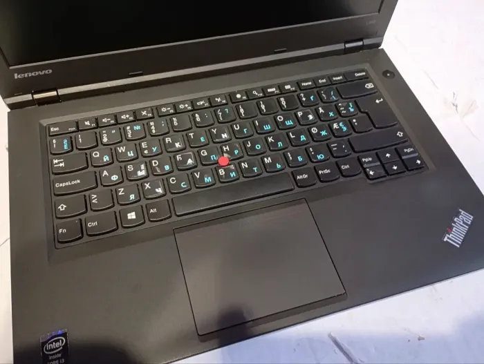 Ноутбук Б-клас Lenovo ThinkPad L440 / 14" (1366x768) TN / Intel Core i3-4000M (2 (4) ядра по 2.4 GHz) / 8 GB DDR3 / 120 GB SSD / Intel HD Graphics 4600 / WebCam б/в - зображення 8