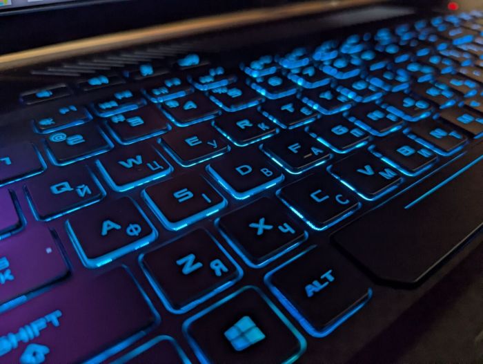 Ігровий ноутбук Asus Strix GL703GM / 17.3" (1920x1080) IPS / Intel Core i7-8750H (6 (12) ядер по 2,2 - 4,1 ГГц) / 16 ГБ DDR4 / 256 ГБ SSD + 1000 ГБ HDD / nVidia GeForce GTX 1060, 6 ГБ GDDR5, 192-біт / WebCam / Windows 10 б/в - изображение 8