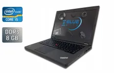 Ноутбук Б-клас Lenovo ThinkPad T440p / 14" (1366x768) TN / Intel Core i5-4200U (2 (4) ядра по 1.6 - 2.6 GHz) / 8 GB DDR3 / 240 GB SSD / Intel HD Graphics 4400 / WebCam / Windows 10 б/в