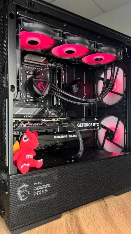 Збірка під замовлення:ігровий ПК Lian Li LanCool 216 RGB Black Tower / AMD Ryzen 7 7700X (8 (16) ядер по 4.5 - 5.4 GHz) / 32 GB DDR5 / 2000 GB SSD M.2 / nVidia GeForce RTX 4070 Super, 12 GB GDDR6X, 192-bit / 850W - зображення 9