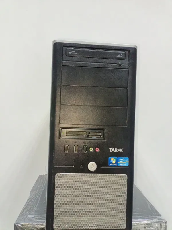 Комп'ютер Б-клас Tarox Tower / Intel Core i7-2600K (4 (8) ядра по 3.4 - 3.8 GHz) / 8 GB DDR3 / 500 GB HDD / AMD Radeon HD 7470, 1 GB GDDR3, 64-bit / DVD-ROM / 350W б/в - зображення 2