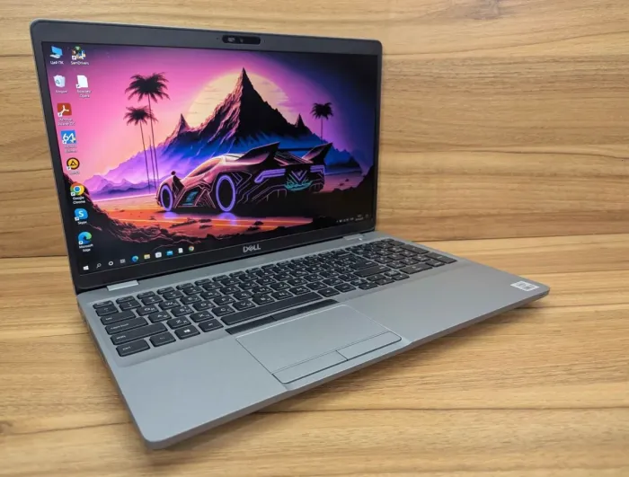 Ноутбук Dell Precision 3551 / 15.6" (1920x1080) IPS / Intel Core i7-10850H (6 (12) ядер по 2.7 - 5.1 GHz) / 16 GB DDR4 / 512 GB SSD / Intel UHD Graphics / WebCam / Windows 10 б/в - зображення 4