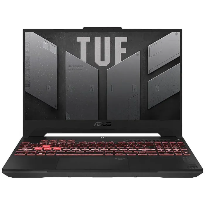 Ігровий ноутбук Asus TUF Gaming 15 FA507NV-LP109W / 15.6" (1920x1080) IPS / AMD Ryzen 5 7535HS (6 (12) ядер по 3,3 - 4,55 ГГц) / 16 ГБ DDR5 / 240 ГБ SSD / nVidia GeForce RTX 4060, 8 ГБ GDDR6, 128-bit / WebCam б/в - зображення 2