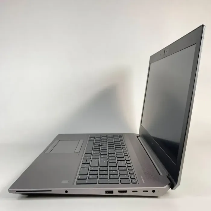 Мобільна робоча станція Б-класу HP ZBook 15 G5 / 15,6" (1920x1080) IPS / Intel Core i7-8850H (6 (12) ядра по 2,6 - 4,3 ГГц) / 16 ГБ DDR4 / 512 ГБ SSD / nVidia Quadro P1000, 4 ГБ GDDR5, 256-біт / WebCam / HDMI / TouchID б/в - зображення 5