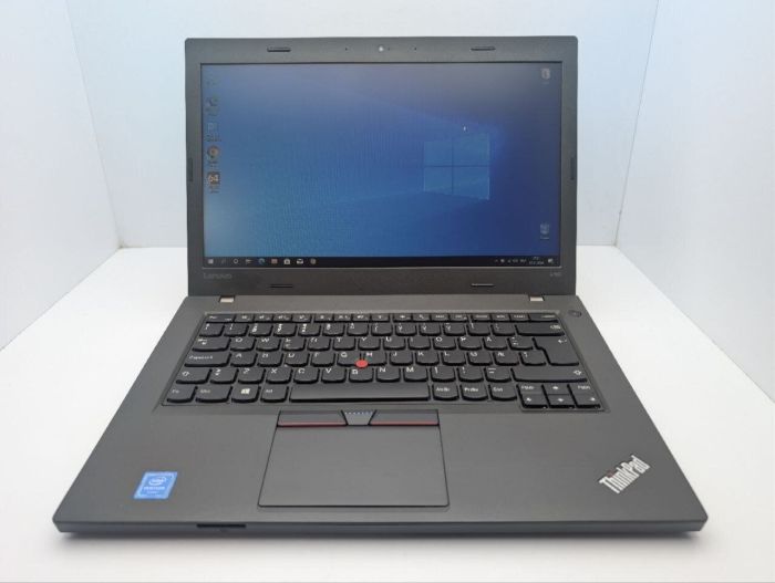 Ультрабук Lenovo ThinkPad L460 / 14" (1366x768) TN / Intel Pentium 4405U (2 (4) ядра по 2.1 GHz) / 8 GB DDR3 / 120 GB SSD / Intel HD Graphics 510 / WebCam б/в - зображення 2