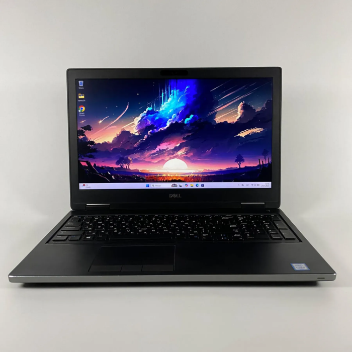 Мобільна робоча станція Б-класу Dell Precision 7530 / 15,6" (1920x1080) IPS / Intel Core i5-8400H (4 (8) ядра по 2,5 - 4,2 ГГц) / 16 ГБ DDR4 / 512 ГБ SSD / nVidia Quadro P2000, 4 ГБ GDDR5, 128-біт / WebCam / HDMI б/в - изображение 2