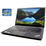 Ультрабук Lenovo ThinkPad X1 Carbon G5 / 14" (1920x1080) IPS / Intel Core i5-7200U (2 (4) ядра по 2.5 - 3.1 GHz) / 8 GB DDR3 / 256 GB SSD / Intel HD Graphics 620 / WebCam / Win 10 Pro б/в