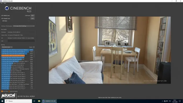 Сервер Dell Precision T7810 Tower / 2x Intel Xeon E5-2683 v4 (16 (32) ядер по 2.1 - 3.0 GHz) / 64 GB DDR4 / 256 GB SSD M.2 / 685W / Win 10 Pro б/в - зображення 9