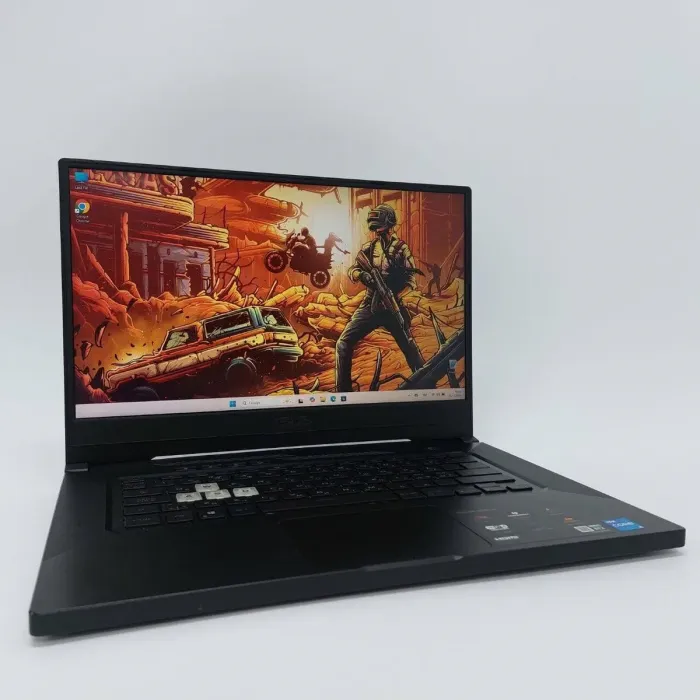 Ігровий ноутбук Asus TUF Gaming F15 / 15,6" (1920x1080) IPS / Intel Core i5-11300H (4 (8) ядра по 3,1 - 4,4 ГГц) / 16 ГБ DDR4 / 512 ГБ SSD / nVidia GeForce RTX 3060, 6 ГБ GDDR6, 192-біт б/в - зображення 2