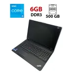 Ноутбук Lenovo ThinkPad Edge E520 / 15.6" (1366x768) TN / Intel Core i5-2410M (2 (4) ядра по 2.3 - 2.9 GHz) / 6 GB DDR3 / 500 GB HDD / AMD Radeon HD 6630M, 1 GB DDR3, 64-bit / WebCam б/в