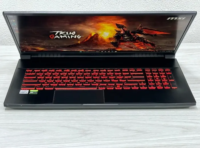 Ігровий ноутбук MSI GF75 Thin / 17.3" (1920x1080) IPS / Intel Core i5-10300H (4 (8) ядра по 2.5 - 4.5 GHz) / 16 GB DDR4 / 512 GB SSD M.2 / nVidia GeForce GTX 1650, 4 GB GDDR6, 128-bit / WebCam б/в - зображення 5