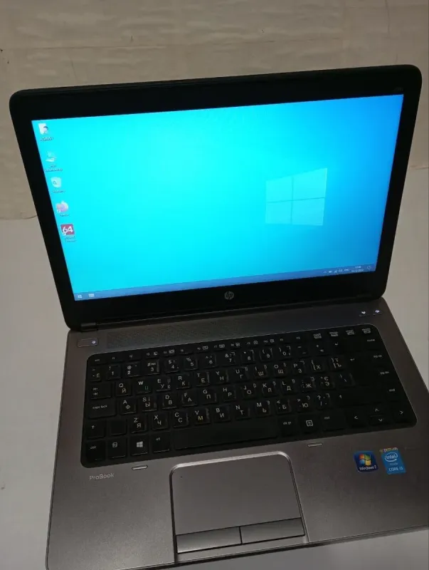 Ноутбук Б-клас HP ProBook 640 G1 / 14" (1366x768) TN / Intel Core i5-4200M (2 (4) ядра по 2.5 - 3.1 GHz) / 8 GB DDR3 / 240 GB SSD / Intel HD Graphics 4600 / DVD-RW б/у - зображення 2