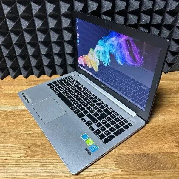 Ноутбук Б-клас Asus R553L / 15.6" (1366x768) TN / Intel Core i5-4200U (2 (4) ядра по 1.6 - 2.6 GHz) / 12 GB DDR3 / 128 GB SSD / nVidia GeForce GT 740M, 2 GB GDDR3, 64-bit / WebCam / DVD-ROM б/в - зображення 4