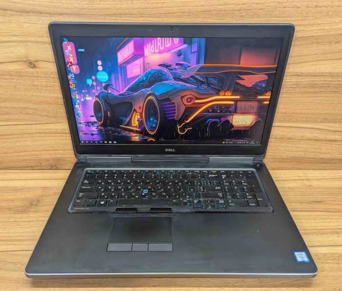 Мобільна робоча станція Б-клас Dell Precision 7720 / 17.3" (1920x1080) IPS / Intel Core i7-6820HQ (4 (8) ядра по 2.7 - 3.6 GHz) / 32 GB DDR4 / 1000 GB SSD / nVidia Quadro P3000, 6 GB GDDR5, 192-bit / WebCam / Windows 10 б/в - зображення 2