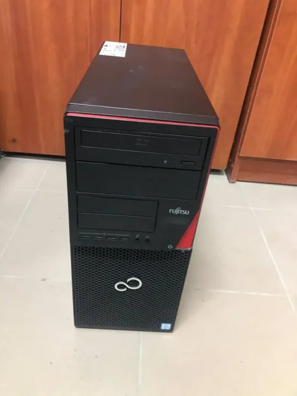 Комп'ютер Fujitsu Esprimo / Core i5-6400 (4 ядра по 2.7-3.3GHz) / 8GB DDR4 / 128GB SSD + 500GB HDD / HD Graphics 530 / DVD-ROM б/в - зображення 2