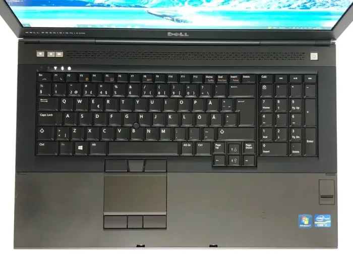 Мобільна робоча станція Б-класу Dell Precision M6700 / 17.3" (1920x1080) TN / Intel Core i7-3720QM (4 (8) ядра по 2,6 - 3,6 ГГц) / 16 ГБ DDR3 / 256 ГБ SSD / nVidia Quadro K3000M, 2 ГБ GDDR5, 256-біт / WebCam / Win 10 Pro б/в - зображення 8