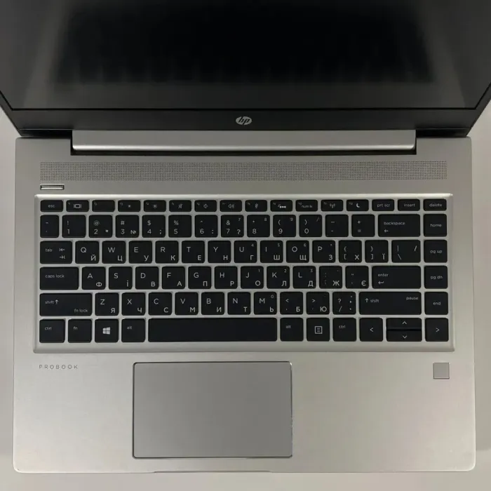 Ультрабук Б-клас HP ProBook 445 G7 / 14" (1920x1080) IPS / AMD Ryzen 5 4500U (6 ядер по 2.3 - 4.0 GHz) / 16 GB DDR4 / 256 GB SSD / AMD Radeon RX Vega 6 Graphics / WebCam / TouchID б/в - зображення 3