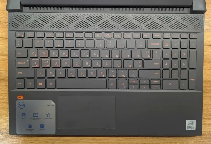 Ігровий ноутбук Dell G15 5510 / 15,6" (1920x1080) IPS / Intel Core i7-10870H (8 (16) ядер по 2.2 - 5.0 GHz) / 16 GB DDR4 / 1000 GB SSD / nVidia GeForce RTX 3060, 6 GB GDDR6, 192-bit / WebCam / Windows 10 б/в - зображення 3