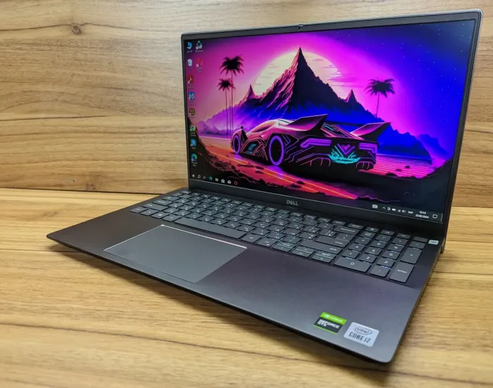 Ігровий ноутбук Dell Vostro 7500 / 15.6" (1920x1080) IPS / Intel Core i7-10750H (6 (12) ядер по 2.6 - 5.0 GHz) / 16 GB DDR4 / 512 GB SSD / nVidia GeForce GTX 1650 Ti, 4 GB GDDR6, 128-bit / WebCam / Fingerprint / Windows 10 б/в - зображення 5
