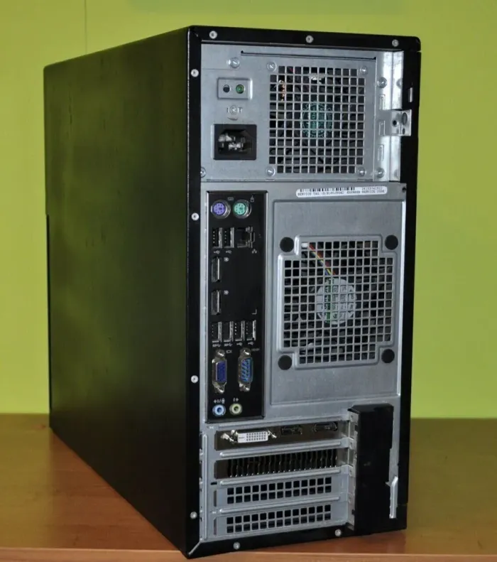 Комп'ютер Dell OptiPlex 9020 Tower / Intel Core i7-4770 (4 (8) ядра по 3.4 - 3.8 GHz) / 16 GB DDR3 / 1000 GB SSD / AMD Radeon RX 550, 4 GB GDDR5, 128-bit / DVD-ROM / DVI б/в - зображення 7