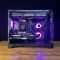 Збірка на замовлення: ігровий ПК GameMax Hype-M Black Tower / AMD Ryzen 7 7800X3D (8 (16) ядер по 4,2 - 5,0 ГГц) / 32 ГБ DDR5 / 1000 ГБ SSD M.2 / nVidia GeForce RTX 5070 Ti, 16 ГБ GDDR7, 256-bit / 750W