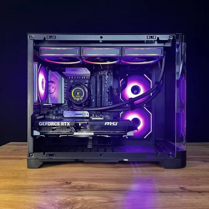 Збірка на замовлення: ігровий ПК GameMax Hype-M Black Tower / AMD Ryzen 7 7800X3D (8 (16) ядер по 4,2 - 5,0 ГГц) / 32 ГБ DDR5 / 1000 ГБ SSD M.2 / nVidia GeForce RTX 5070 Ti, 16 ГБ GDDR7, 256-bit / 750W - зображення 7