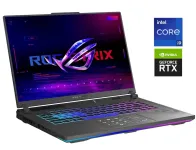 Ігровий ноутбук Б-клас Asus ROG Strix G16 G614JI / 16" (2560x1600) IPS / Intel Core i9-13980HX (24 (32) ядра по 4.0 - 5.6 GHz) / 32 GB DDR5 / 1000 GB SSD / nVidia GeForce RTX 4070, 8 GB GDDR6, 128-bit / WebCam б/в