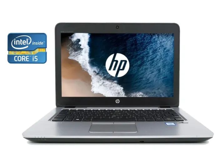 Нетбук Б-клас HP EliteBook 820 G2 / 12.5" (1366x768) TN / Intel Core i5-5300U (2 (4) ядра по 2.3 - 2.9 GHz) / 8 GB DDR3 / 128 GB SSD M.2 / Intel HD Graphics 5500 / WebCam / Win 10 / Без АКБ б/в - зображення 1
