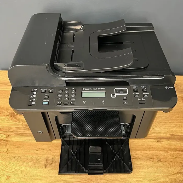 МФУ HP LaserJet M1536dnf MFP / Лазерний монохромний друк / 1200x1200 dpi / A4 / 25 стор / хв / Ethernet, USB / Дуплекс б/в - зображення 3