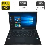 Ноутбук Terra Mobile 1515 / 15.6" (1920x1080) TN / Intel Core i3-7100U (2 (4) ядра по 2.4 GHz) / 12 GB DDR4 / 512 GB SSD / Intel HD Graphics 620 / WebCam / DVD-ROM б/в