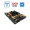 Комплект: Материнська плата Asus Z87-PRO / LGA1150 / Intel Core i7-4770K (4 (8) ядра по 3,5 - 3,9 ГГц) / 32 ГБ DDR3 / Intel HD Graphics 4600 + Кулер б/в