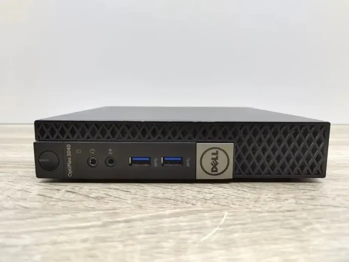 Неттоп Dell OptiPlex 3040M USFF / Intel Core i5-6500T (4 ядра по 2.5 - 3.1 GHz) / 8 GB DDR3 / 240 GB SSD / Intel HD Graphics 530 б/в - зображення 3