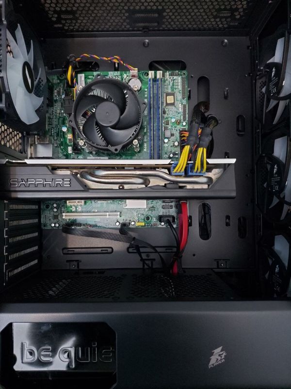 Комп'ютер 1stPlayer FireBase XF Tower / Intel Core i7-4790 (4 (8) ядра по 3,6 - 4,0 ГГц) / 16 ГБ DDR3 / 512 ГБ SSD + 500 ГБ HDD / AMD Radeon RX 580, 8 ГБ GDDR5, 256-біт / 550 Вт б/в - зображення 6