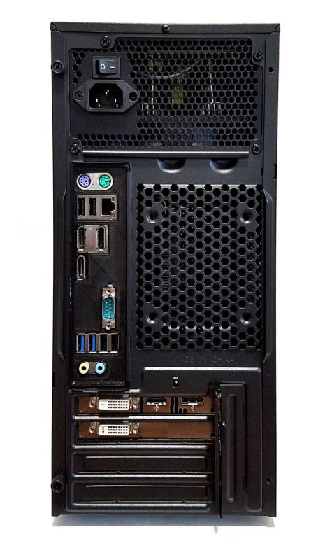 Ігровий ПК Vinga CS112B Tower / Intel Xeon E3-1240 v3 (4 (8) ядра по 3,4 - 3,8 ГГц) / 16 ГБ DDR3 / 256 ГБ SSD / AMD Radeon R9 270, 2 ГБ GDDR5, 256-біт б/в - зображення 3
