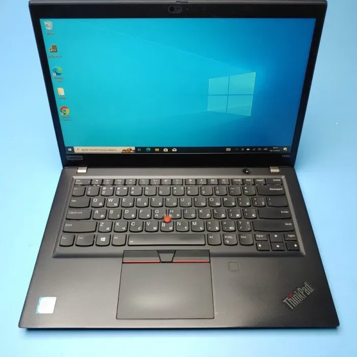 Ультрабук Lenovo ThinkPad T490s / 14" (1920x1080) IPS Touch / Intel Core i5-8365U (4 (8) ядра по 1.6 - 4.1 GHz) / 16 GB DDR4 / 256 GB SSD / Intel UHD Graphics / WebCam / Win 10 Pro б/в - зображення 8