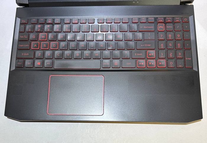 Ігровий ноутбук Acer Nitro 5 AN515-55 / 15.6" (1920x1080) IPS / Intel Core i5-10300H (4 (8) ядра по 2,5 - 4,5 ГГц) / 32 ГБ DDR4 / 256 ГБ SSD + 256 ГБ SSD / nVidia GeForce RTX 3050, 4 ГБ GDDR6, 128-біт / WebCam б/в - зображення 3