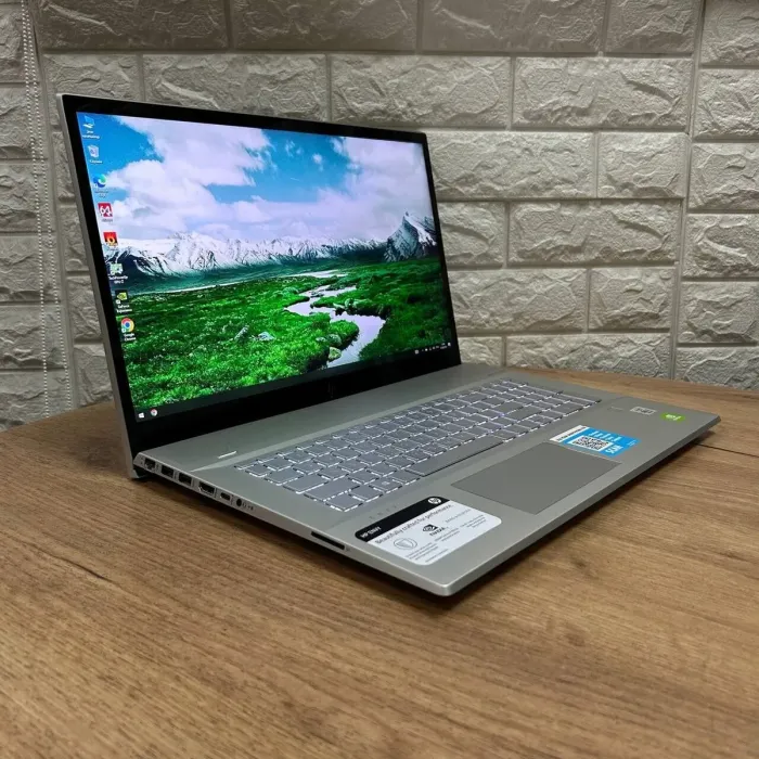 Ігровий ноутбук HP Envy 17m-ce1013dx / 17.3" (1920x1080) IPS Touch / Intel Core i7-10510U (4 (8) ядра по 1.8 - 4.9 GHz) / 16 GB DDR4 / 256 GB SSD NVMe / nVidia GeForce MX250, 2 GB GDDR5, 64-bit / WebCam б/в - зображення 4