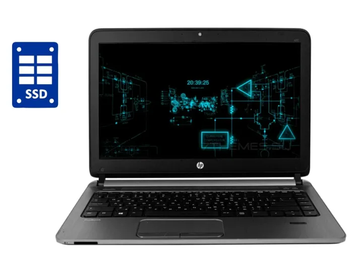 Ультрабук HP ProBook 430 G2 / 13.3" (1366x768) TN / Intel Core i3-5010U (2 (4) ядра по 2.1 GHz) / 8 GB DDR3 / 256 GB SSD / Intel HD Graphics 5500 / Windows 10 б/в - зображення 1