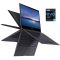 Ультрабук-трансформер Б-клас Asus ZenBook Flip S UX371E / 13.3" (3840x2160) OLED Touch / Intel Core i7-1165G7 (4 (8) ядра по 2.8 - 4.7 GHz) / 16 GB DDR4 / 500 GB SSD / Intel Iris Xe Graphics / WebCam б/в