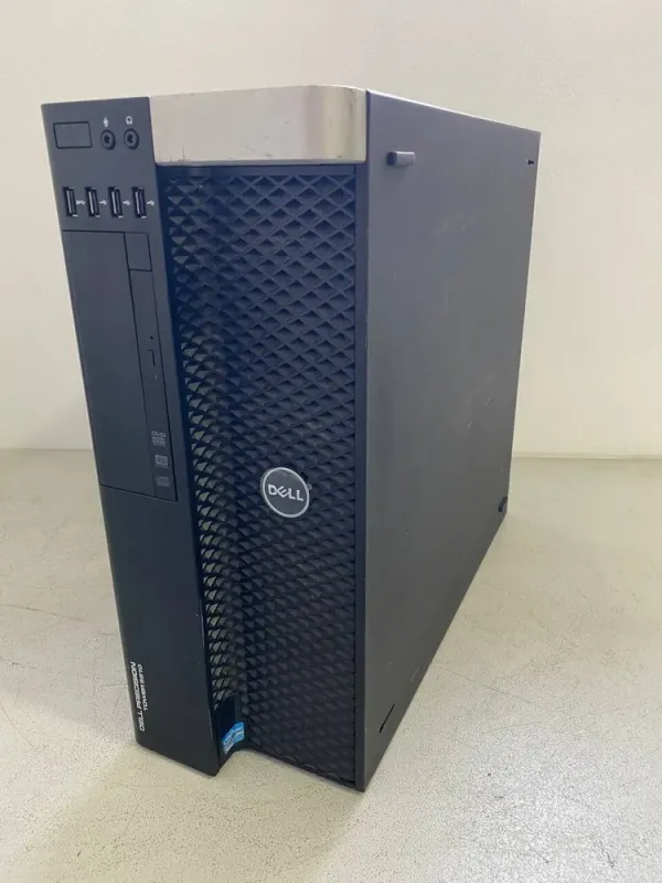 Робоча станція Б-клас Dell Precision T5810 Workstation Tower / Intel Xeon E5-2697 v3 (14 (28) ядер по 2.6 - 3.5 GHz) / 64 GB DDR4 / 240 GB SSD / nVidia Quadro K4200, 4 GB GDDR5, 256-bit / DVD-ROM б/в - зображення 3