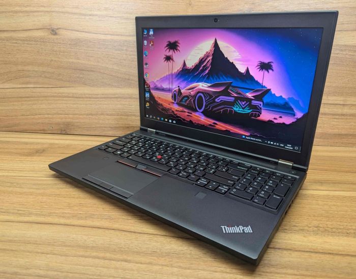 Мобільна робоча станція Lenovo ThinkPad P51 / 15.6" (1920x1080) IPS / Intel Core i7-7820HQ (4 (8) ядра по 2.9 - 3.9 GHz) / 16 GB DDR4 / 512 GB SSD / nVidia Quadro M2200, 4 GB GDDR5, 128-bit / WebCam / Fingerprint / Windows 10 б/в - зображення 5