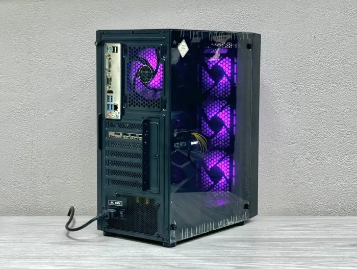 Ігровий ПК Aura Tower / AMD Ryzen 5 3600 (6 (12) ядер по 3.6 - 4.2 GHz) / 16 GB DDR4 / 480 GB SSD / nVidia GeForce RTX 3050, 8 GB GDDR6, 128-bit / 600W - зображення 3