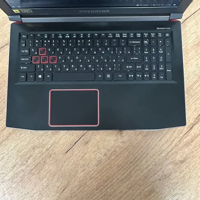 Ігровий ноутбук Б-клас Acer Predator Helios 300 G3-571 / 15.6" (1920x1080) IPS / Intel Core i7-7700HQ (4 (8) ядра по 2.8 - 3.8 GHz) / 16 GB DDR4 / 256 GB SSD / nVidia GeForce GTX 1060, 6 GB GDDR5, 192-bit / WebCam б/в - зображення 7